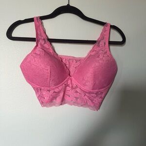 Victoria's Secret Pink Lace Longline